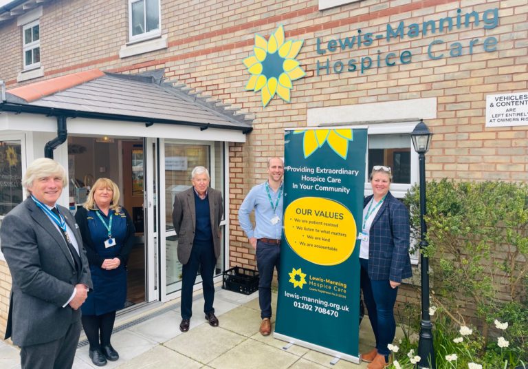 High Sheriff of Dorset shows support for Lewis-Manning Hospice Care