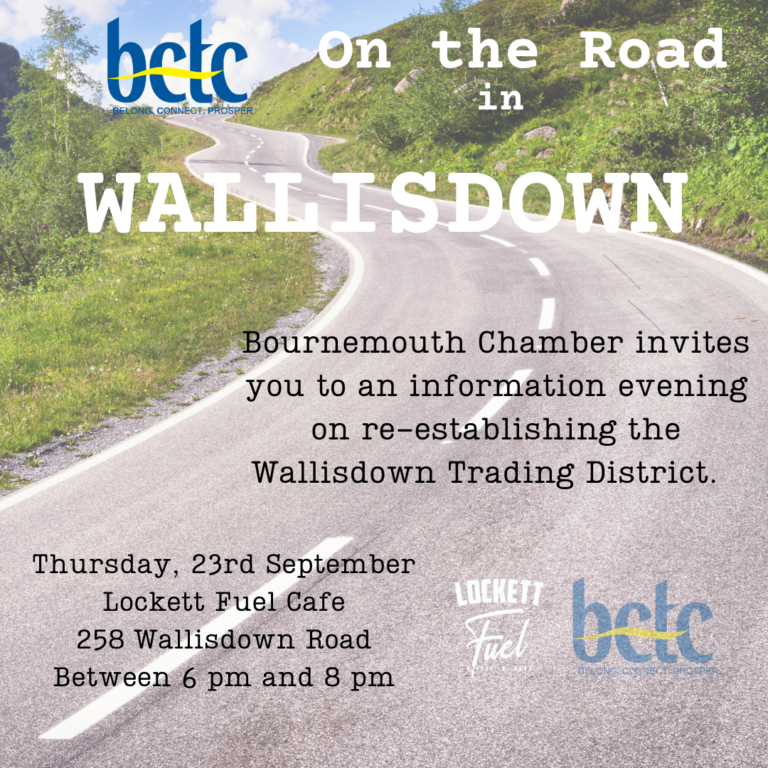 REMINDER: On the Road…in Wallisdown!