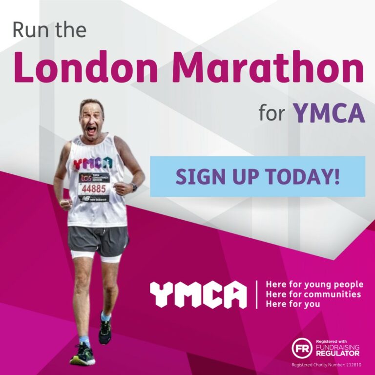 Applications are now open to run for Team YMCA in the TCS London Marathon 2025